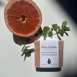Grapefruit + Peppermint Vegan Soap